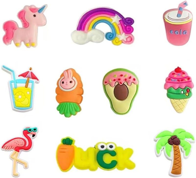 BOWNDY Animals Shoe Charms for Clog Shoes,Random Bulk Cute Girly Decoration Pin Charms for Men Women - Image 4